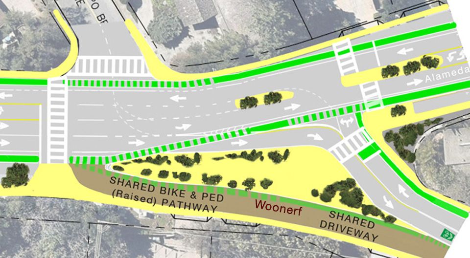 A community design for the Y - Safer and naturally slower traffic